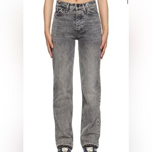 rag & bone NEW Alex High-Rise Straight-Leg Jeans Size 23